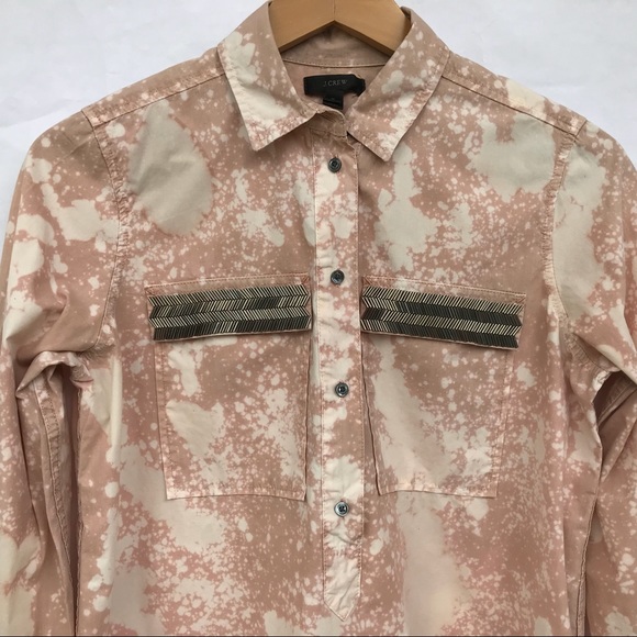 Up Cycled J. Crew Distressed Tunic - Picture 3 of 5